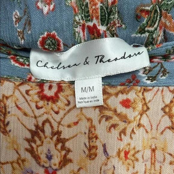 Bohemian Floral Patchwork Midi Skirt - Picture 9 of 9